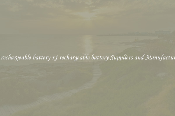 x1 rechargeable battery x1 rechargeable battery Suppliers and Manufacturers