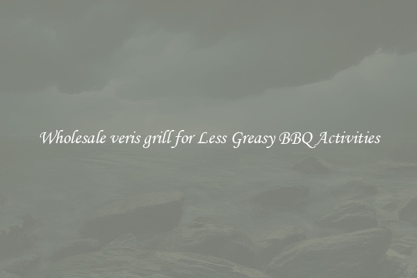 Wholesale veris grill for Less Greasy BBQ Activities