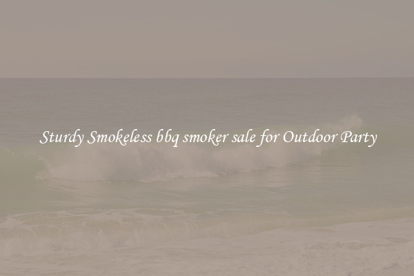 Sturdy Smokeless bbq smoker sale for Outdoor Party