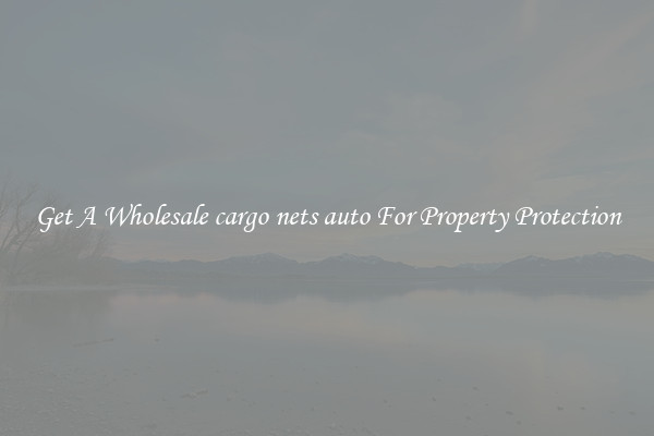 Get A Wholesale cargo nets auto For Property Protection
